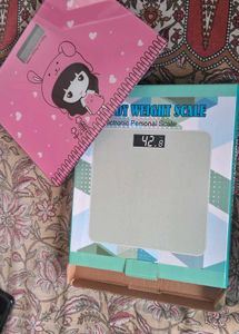 Cute Pink Cartoon Digital Scale