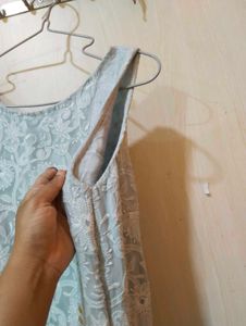 Elegant Embroidered Gown💙🌈