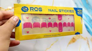 ROS Nail Stickers - Heart Design