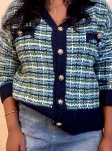 Stylish Tweed Cardigan (item 23)
