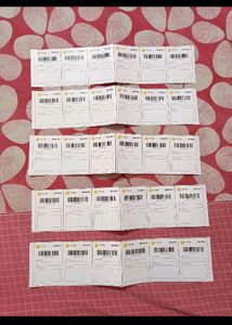 25 Piece Shipping Label
