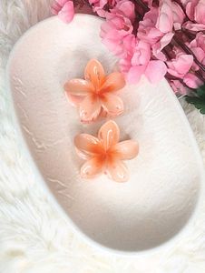 Flower Hair Claw Clips - Set of any 5