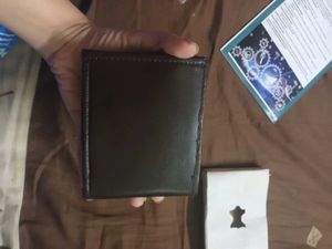 Brown PU  Leather Wallet