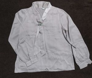 Elegant korean Tie-Neck Blouse