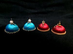 Silk Thread Earring