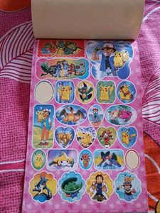 Pokemon Sticker Book New For Kids
