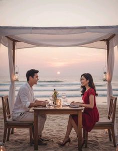 Stunning Red Lace Mini Dress