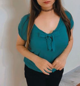 Sea Green Top