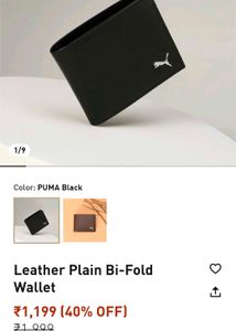 Puma Men Wallet ( With Box)