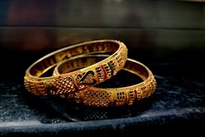 Golden Bangle Set