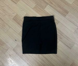 Black Mini Skirt.