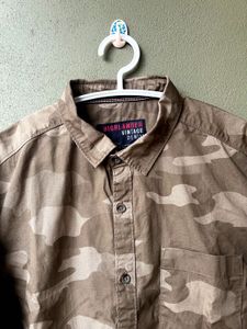 Camouflage Print Shirt