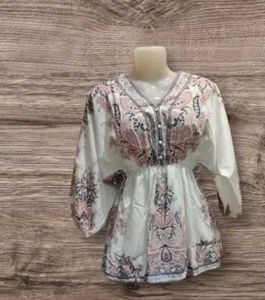 Bohemian Print Blouse