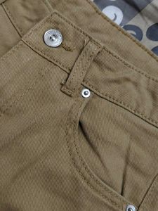H&amp;M Barrel-leg Twill Trousers (NEW)