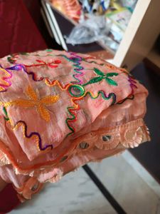 Women Phulkari Sheesha Duppatta