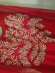 Ethnic Gown With Pyjama Nd Dupatta