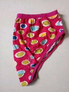 Women Pink Brief Panty 30