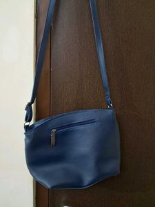 Blue Sling Bag