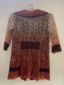 Raffy Sheer Leopard Print Jacket