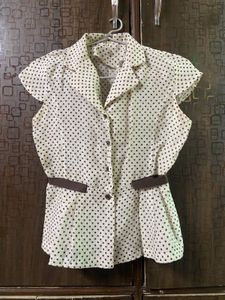 Korean Fix Waist Belt Top