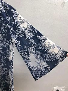 Floral Print Kimono Cardigan