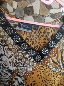 Branded Tiger printed Top For Women