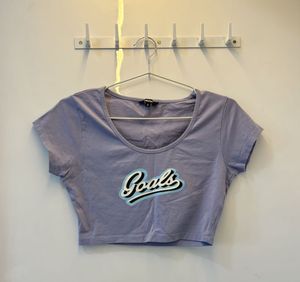 Pastel Blue Crop Top | Westside