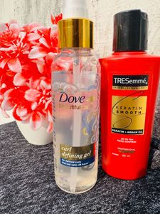 Hair Curl Definition Gel and Tresseme Shampoo