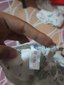 Floral Print Cotton Top