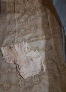 Soft Cotton Silk Saree With Blouse