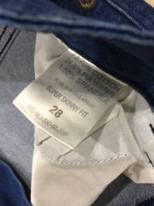 Dark Blue Denim Jeans