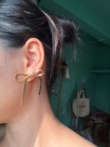 Stainless ྀིྀི  Bow Earrings