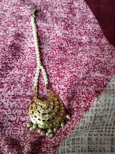 Punjabi Mangtikka With earrings
