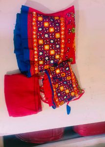 Beautiful Pink Navaratri Choli