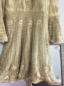 Embellished Embroidered Net Sharara Set