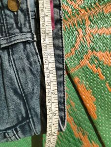 Gray Wash Wide Leg Jeans