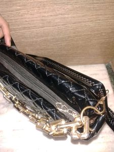 Chic Black Shoulder Bag