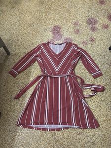 Striped Mini Dress