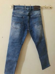 &#34;Rugged Comfort - Dark Wash Slim Fit Jeans&#34;
