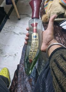 vintage Sikkim Old Gold empty Bottle