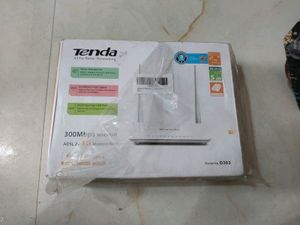 New Tenda D303 Wireless N300 Modem Router