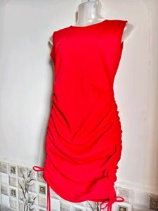 Size S/ M Red Bodycon Mini Dress