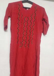 💥Red Elegent Kurti