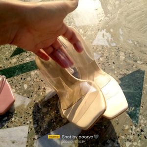 Woman Transparent Heels