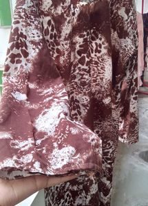Animal Print Long kurta 🐆