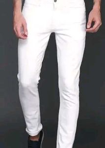 White Denim Jeans For Boys