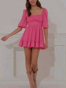 Elegant Pink Dress