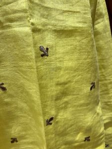 Lemon Drop Embroidered Kurta