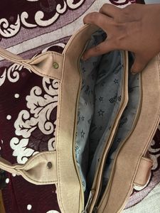 Vintage Beige Handbag