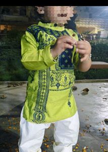 Green💚 Kurta For Boys